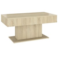 Tinkaro Couchtisch Sonoma-Eiche 96X50X45 Cm Spanplatte