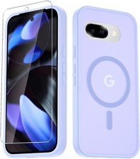LATVIN Google Pixel 9a Case MagSafe Military Grade Lavender