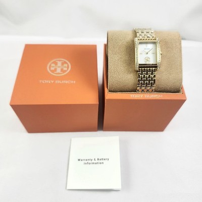 TORY BURCH Watch, Ladies gold watch, new in box w/o tags Tory Burch Oval 22mm Women main image 3