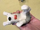 Vintage Lefton Schnauzer 2 Figurines Ceramic Porcelain Playful and Sitting Poses — photo 4