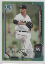 2015 Bowman Chrome Prospects Green Refractor 66/99 Justin Nicolino #BCP93 e5r