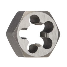 1/4 In.-20 Carbon Steel Left Hand Hex Re-Threading Die