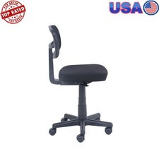 Mesh Task Chair Adjustable Height Padded Seat Dual Caster Wheels Home Office New
