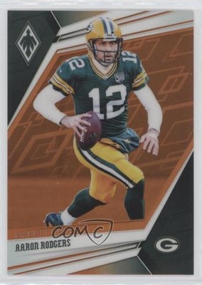 2019 Panini Phoenix Orange 83/99 Aaron Rodgers #70 o7m