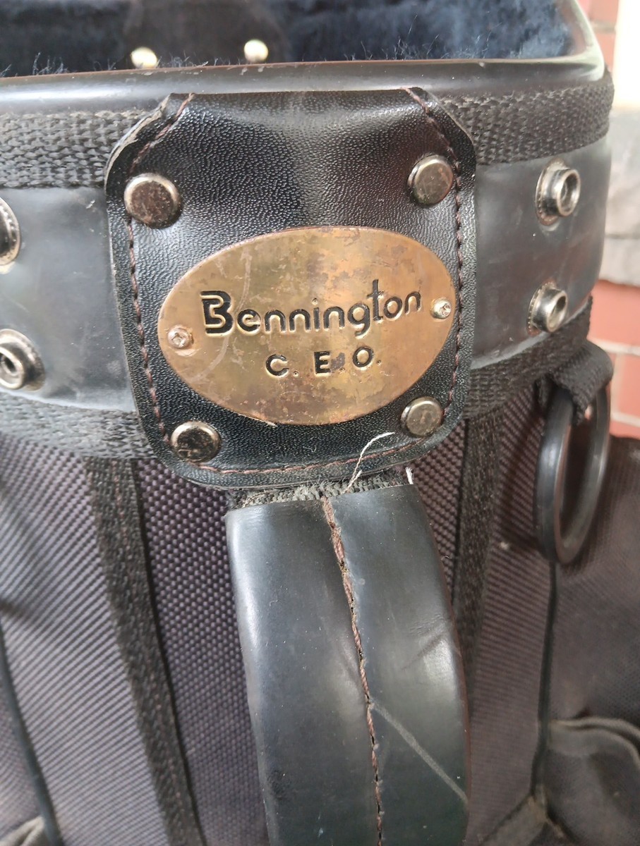 VTG Bennington CEO Black Golf Cart Bag 6-way Made In USA | eBay