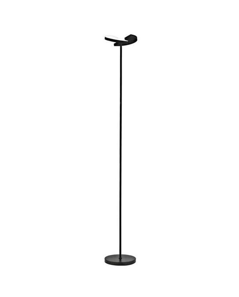 Lámpara de pie led modelo Petro acabado negro, 179cm(alto) 26cm(ancho) 26cm(larg