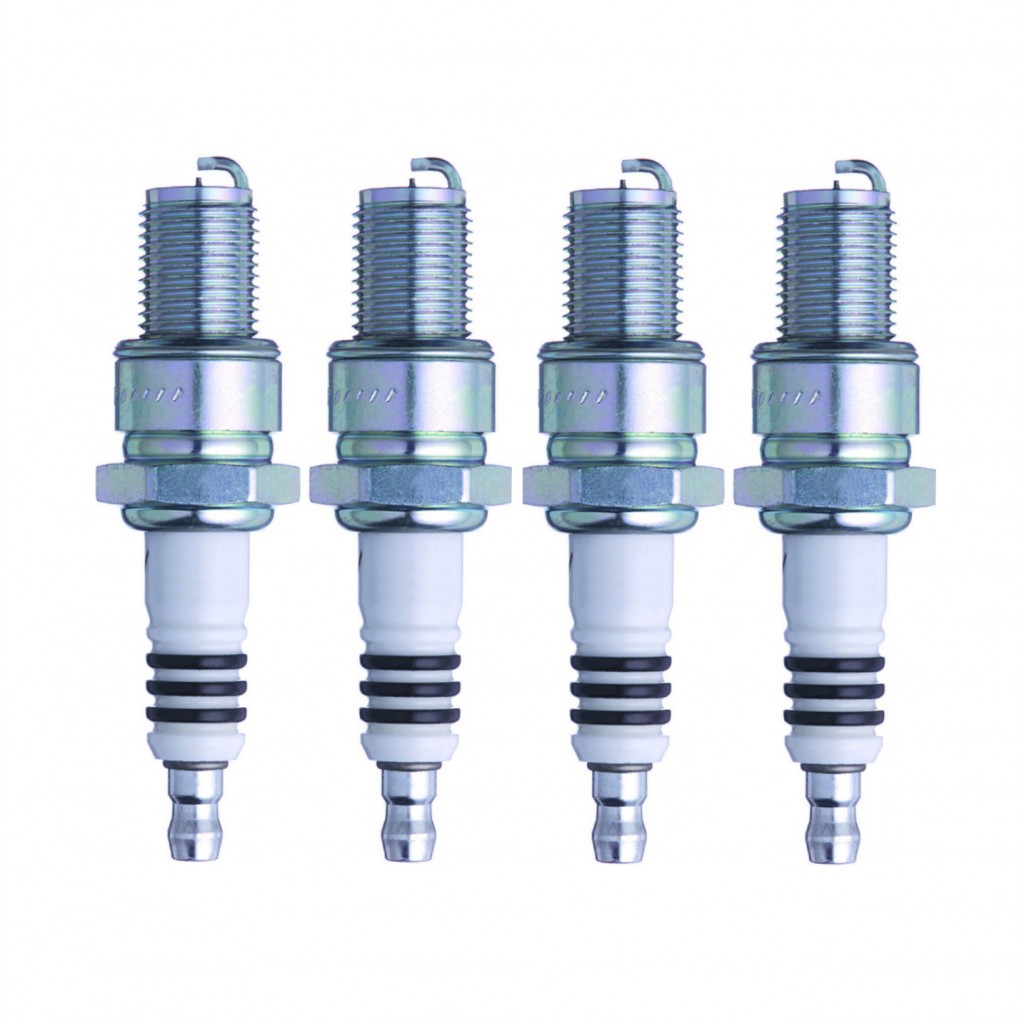 NGK For ATK 125 DS/PE 2003 Spark Plug  Iridium Premium  Box of 4  BR10EIX