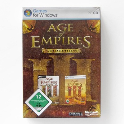 Age of Empires III 3 - Gold Edition [PC, CD-ROM] RTS Strategie Spiel Klassiker