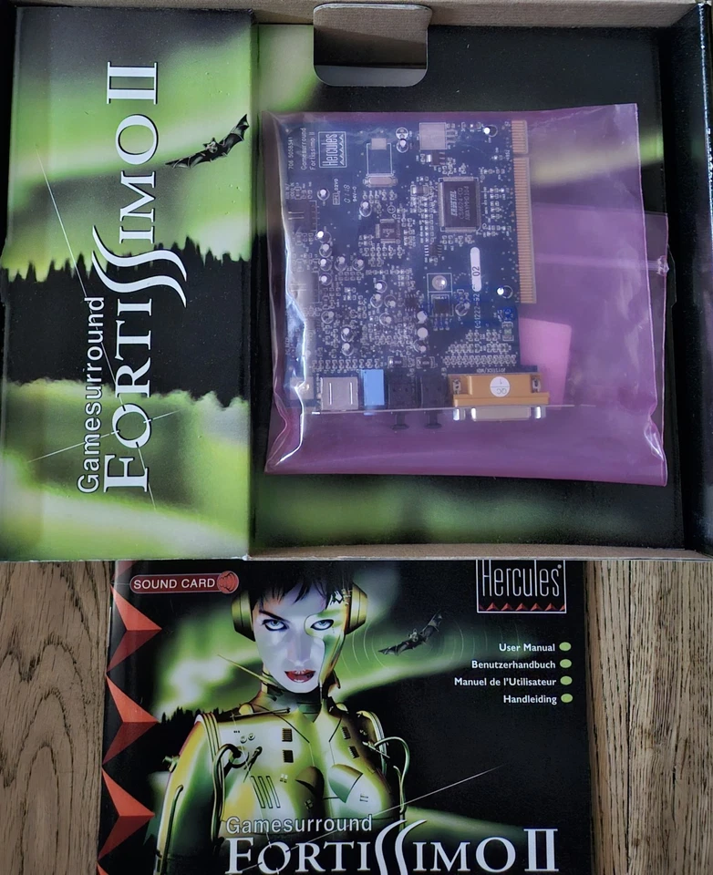 Hercules Gamesurround Fortissimo II Complete In Box - Image 2 of 4