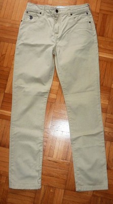 U.S.Polo ASSN Damen Jeans Jeanshose Hose Gr. 34/36 beige