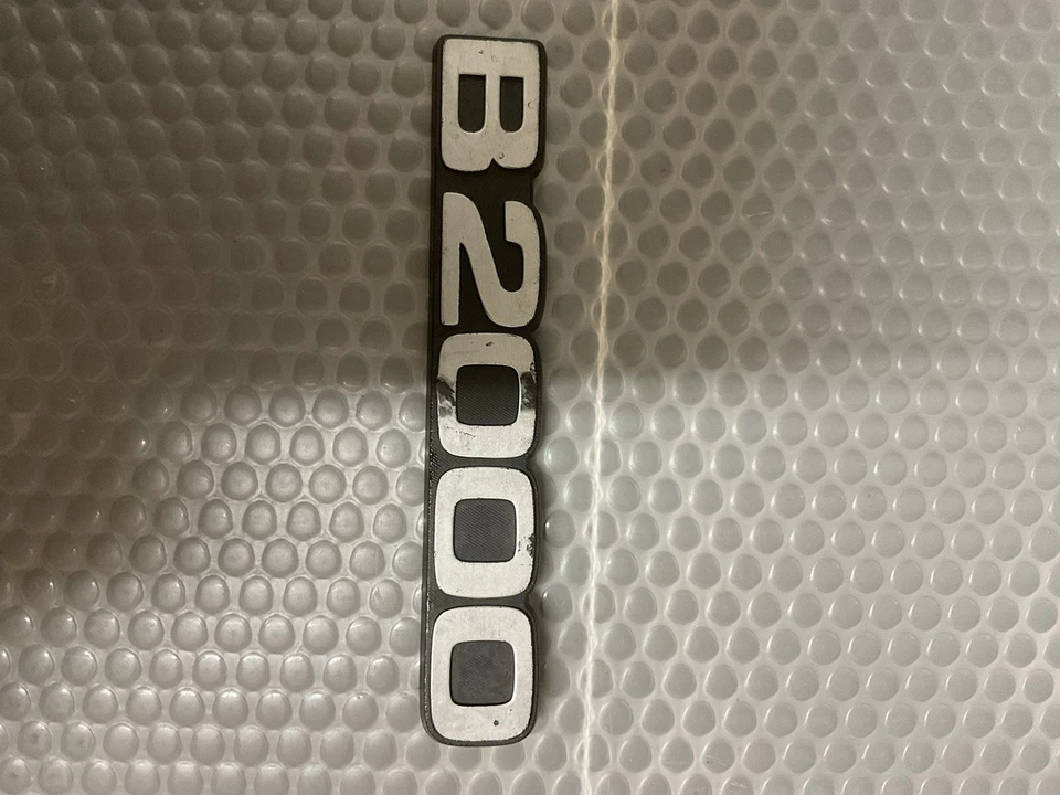 1981-1982-1983  Mazda B2200   Front Left Side Fender  Emblems  OEM - Image 2 of 4