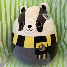 NWT 2023 Harry Potter Squishmallow Plush 20  Hufflepuff Badger Big Plush
