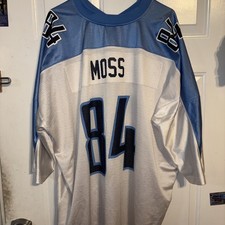 Randy Moss #84 Tennessee Titans Jersey Size 5XL