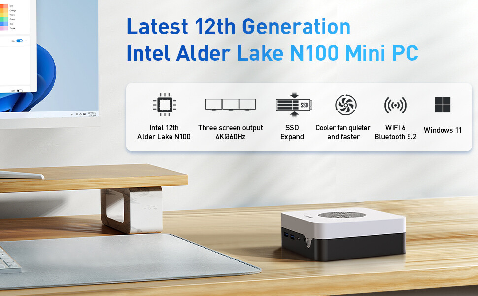 CHUWI LarkBox X ミニPC Intel N100 RAM12GB LarkBox X Intel N100 12GB RAM 512GB SSD – CHUWI US Store