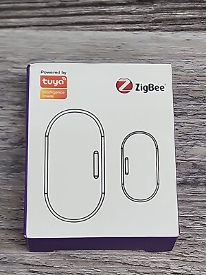 Smart Life Tuya ZigBee Hub Wireless Door Window Contact Sensor App Remote Alarm