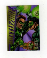 1995 SkyBox DC Legends ... Power Chrome Battlezone Green Lantern Parallax #B5
