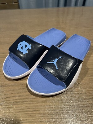 靴 Nike Air Jordan Hydro VII 7 Retro Brand New Jordan Hydro 7 V2 UNC North Carolina Slippers Size 13