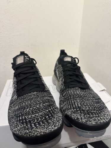 Nike Air VaporMax Flyknit 3 Metálico Oreo Para Hombres Talla 14 Zapato Tenis AJ6900 002 - Imagen 2 de 9