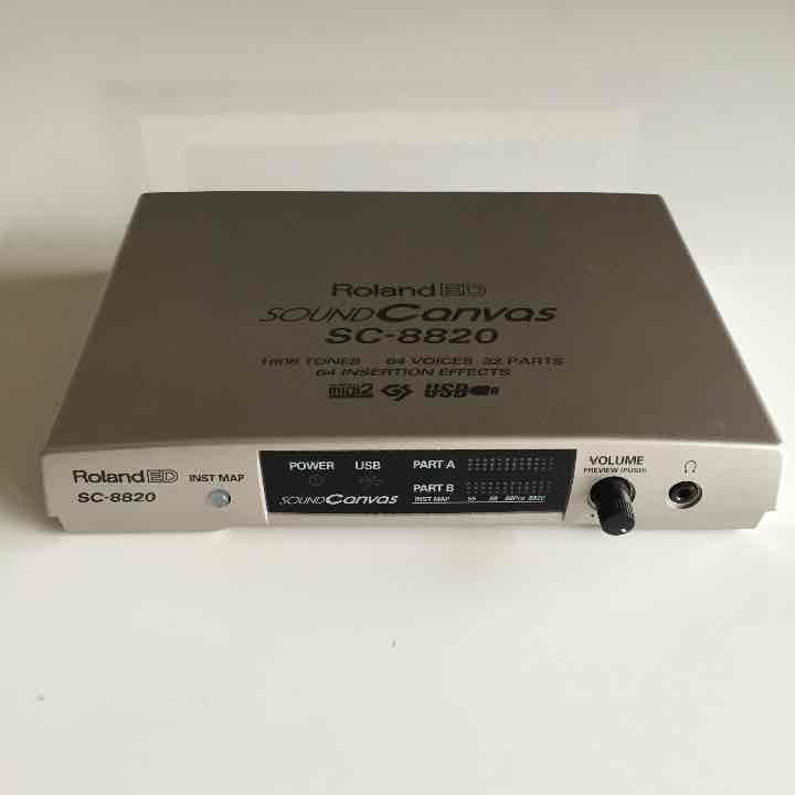 ローランド サウンドキャンバス SC-8820 Roland SOUND Canvas SC-8820 Used Very Good Condition | eBay