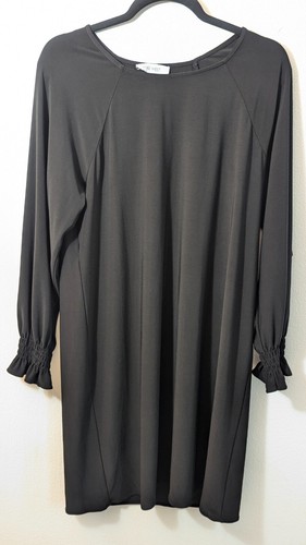 Nine West Women's Dress Long Sleeve Black Knee Length Size 6 - Picture 19 of 24