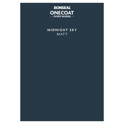 Ronseal One Coat Everywhere Peel & Stick Midnight Sky
