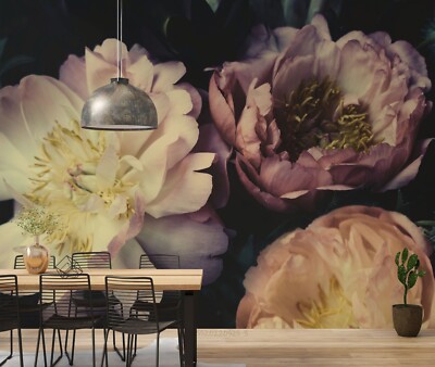 3D Flower Plant Close-up Self-adhesive Removable Wallpaper Murals 7