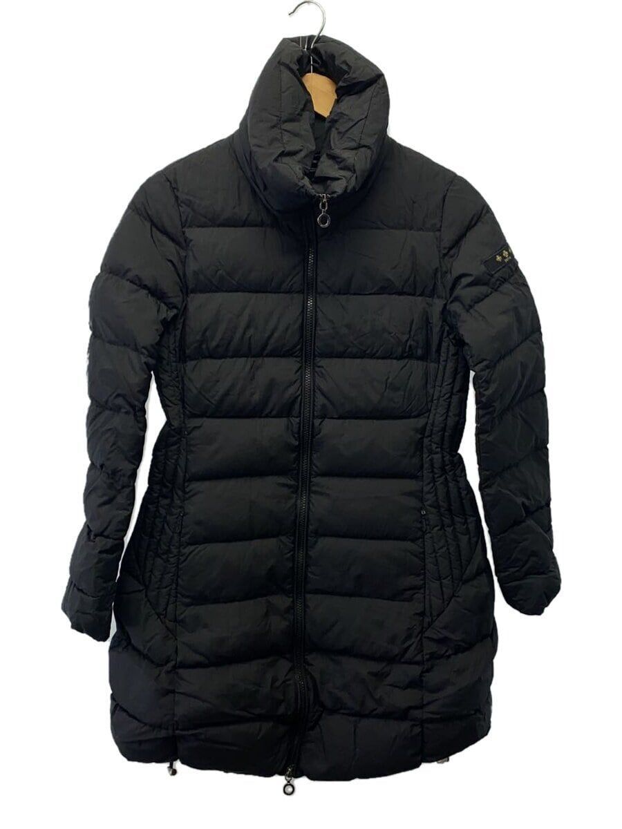 TATRAS Long Down Jacket 2 Nylon Black Plain LTA16A4496 Used TATRAS Long Down Jacket 2 Nylon Black Plain LTA16A4496 Used