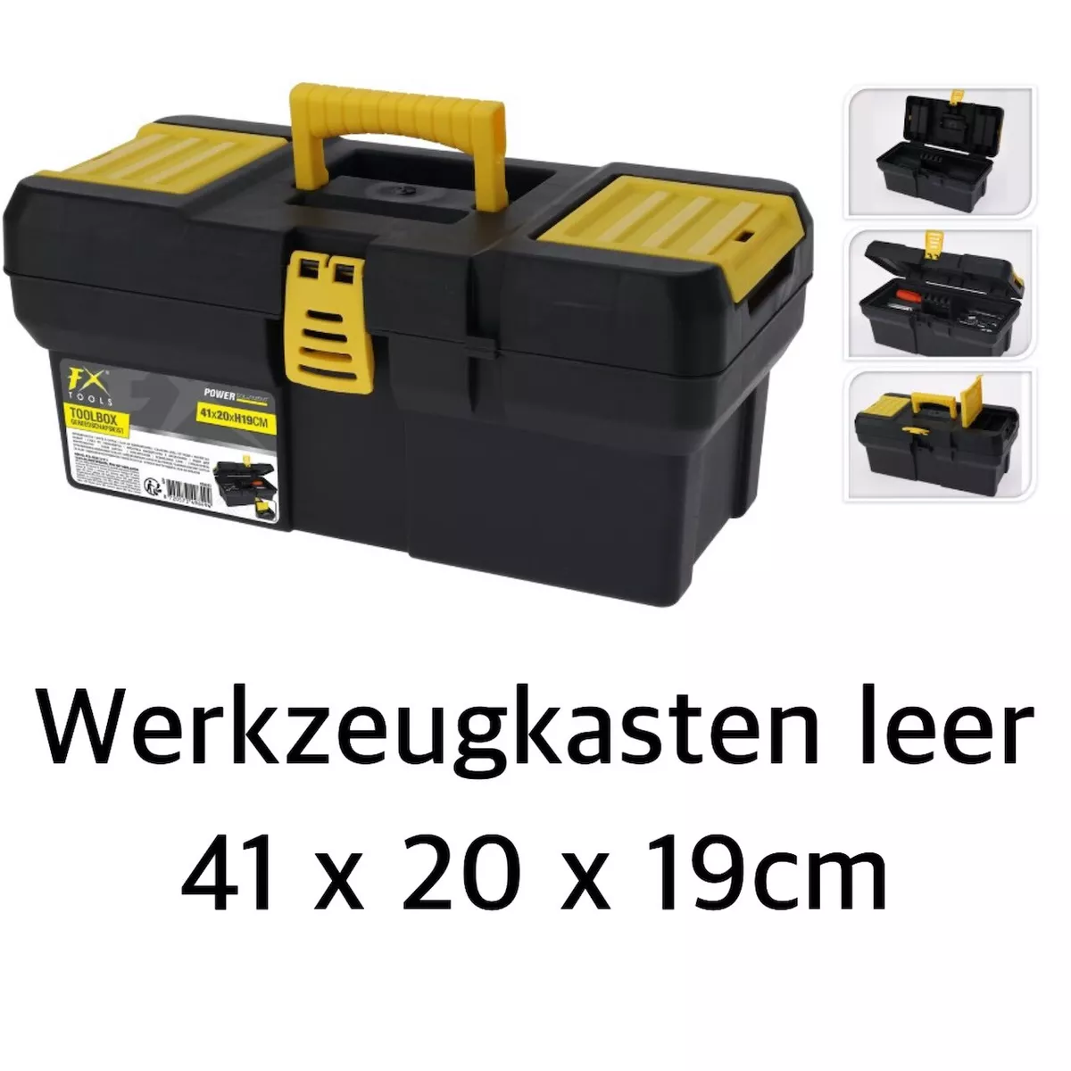 Werkzeugkasten 41x20x19 Werkzeugbox Werkzeugkiste Werkzeugkoffer 