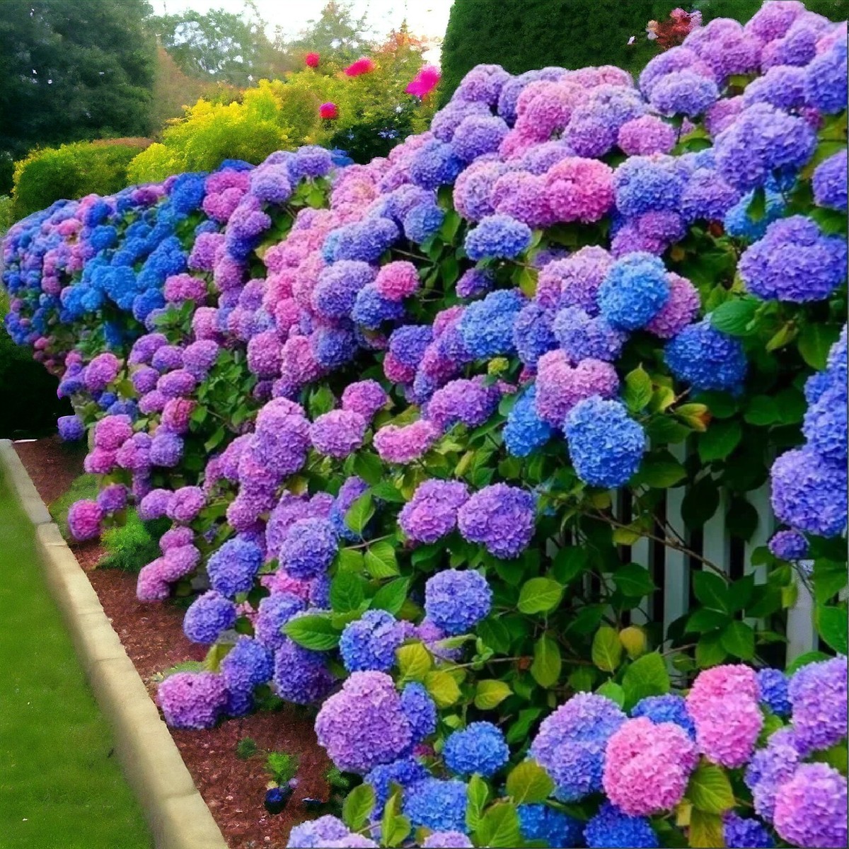 25 Blue Pink Purple Hydrangea - Beautiful and Hardy Perennial