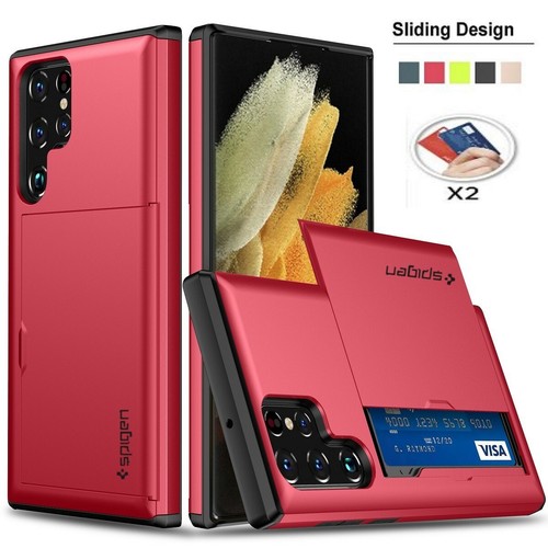 For Samsung Galaxy S22 S22 S22 Ultra Dual Layer Spigen Wallet Card Slot Case Ebay For Samsung Galaxy S22 S22 S22 Ultra Dual Layer Spigen Wallet Card Slot Case Ebay