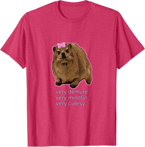 Demure, mindful and cutesy Rock Hyrax - Daisy! T-Shirt Hoodie - Picture 14 of 16