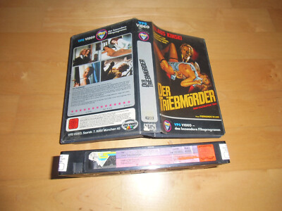 Der Triebmörder,Klaus Kinski, Fernando Di Leo Klassiker ,VPS,FSK 18,VHS,rar
