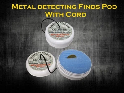 UKHF Metal detecting Finds Pod - With Cord