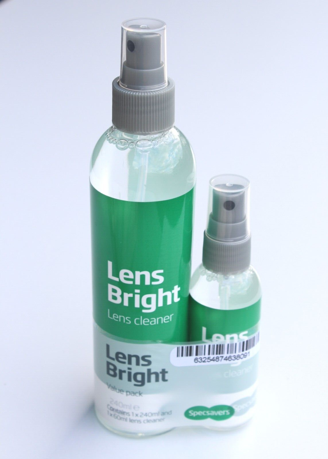 SPECSAVERS ORIGINAL LENS SUNGLASSES GLASS CLEANER VALUE PACK 240ml