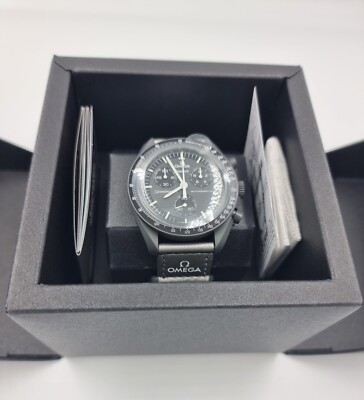 swatch x omega bioceramic moonswatch mission to mercury | eBay