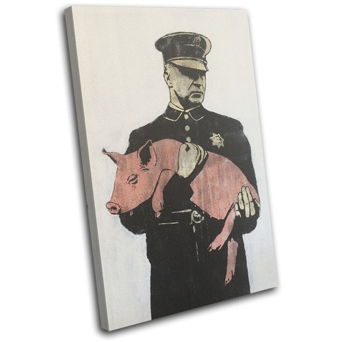 Banksy Street Hoody MULTI TELA Parete Arte Foto Stampa - Foto 7