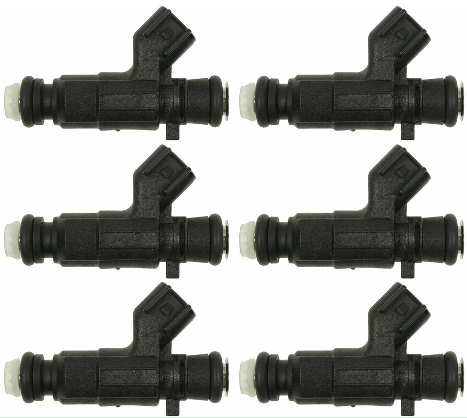 6x Inyector de combustible para Buick Allure LaCrosse 2005-2008 Cadillac CTS 2004-06 3,6 L V6 Foto 2 de 4