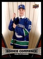 2018-19 Upper Deck Rookie Commence #RCEP Elias Pettersson