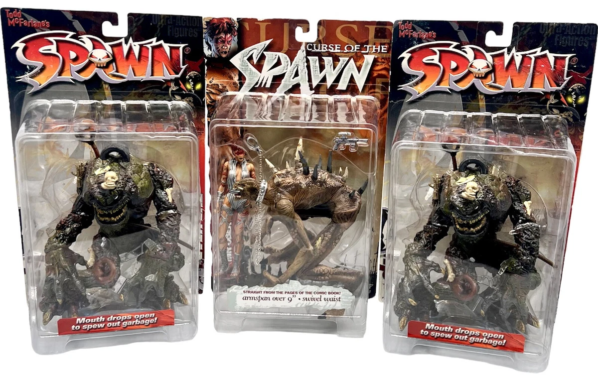 Spawn Action Figures Lot Of 3 Curse Of Spawn Jessica Priest The