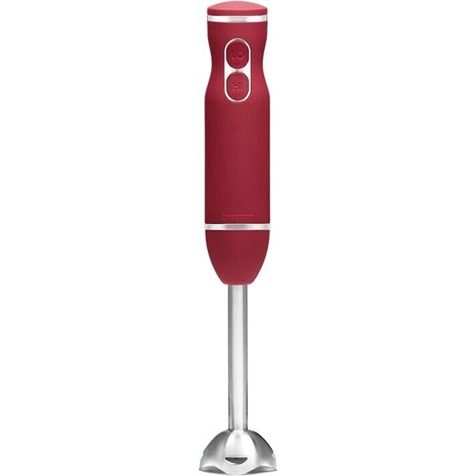 Chefman Kitchen Immersion 300 Watt Red Stick Hand Blender St
