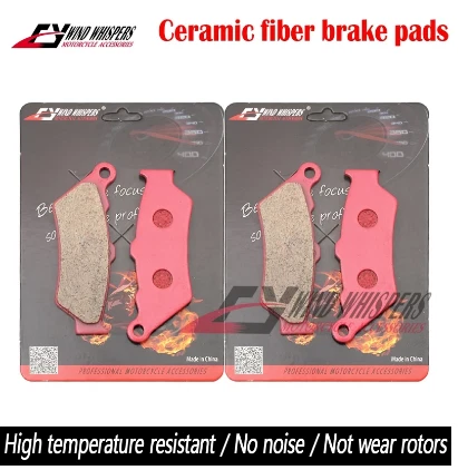 Pastillas de freno delanteras traseras de cerámica para CFMOTO CF400NK CF650NK CF650TR-G 2014-2019 Foto 2 de 4