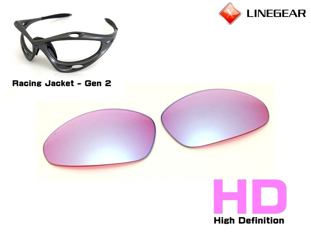 LINEGEAR HD Non-Polarized Lens for Oakley Racing Jacket Generation