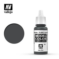 Vallejo Model Color 70862 Black Grey Acrylic Paint