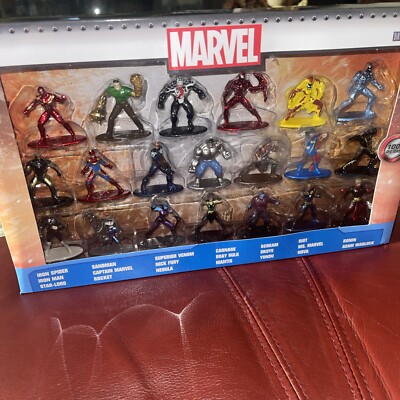 Jada Toys - Marvel Nano METALFIGS 1.65'' Die-Cast Figures 20-Pack WAVE 3
