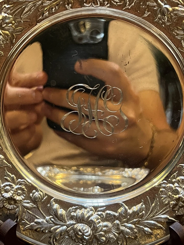 Platos de pan de ley S. Kirk (12) patrón 127F Foto 3 de 4