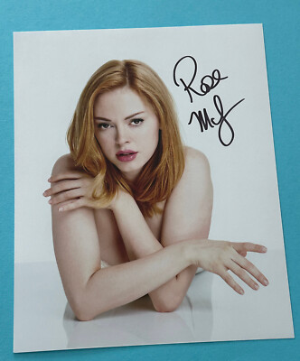 Rose McGowan  -  Charmed  -  signed, original Autogramm !!!