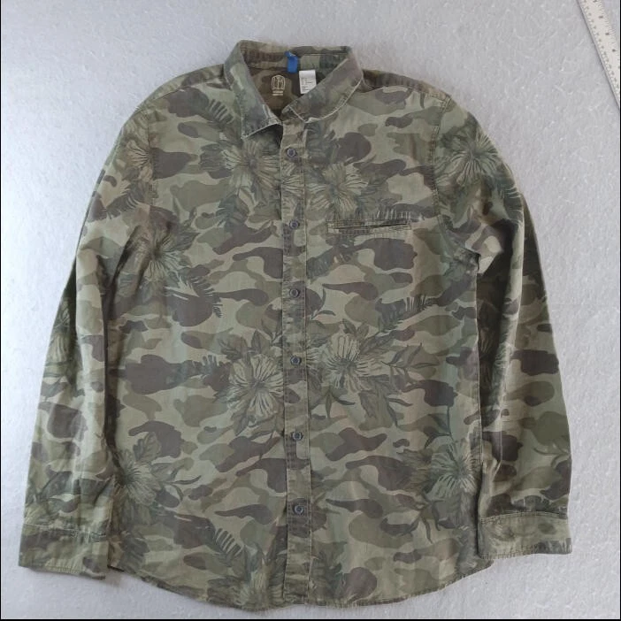 Camouflage shirt clearance h&m
