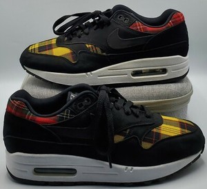 Nike Air Max 1 SE Tartan Woman's Size 8 AV8219-001 Black Red Yellow Plaid  NEW 91204530776 | eBay