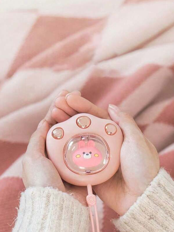 USB Hand Warmer Electric Rechargeable Reusable Pocket Heater Outdoor