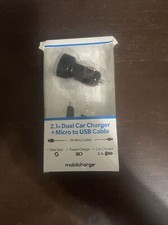 2.1 Dual Car Charger Micro To USB Cable